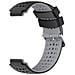 Cinturino Per Orologio In Silicone Garmin Forerunner 220, 230, 235, 630, 620, 735xt, Approach Black - Foto miniatura 6
