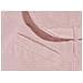 Accappatoio Con Cappuccio E Tasche In Spugna Mod. Joy Tinta Unita Rosa S-m Rosa - Foto miniatura 4