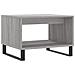 Tavolino Da Salotto Grigio Sonoma 60x50x40 Cm Legno Multistrato - Foto miniatura 2