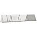 Gabbia Per Conigli Grigio 403,5x80,5x71 Cm Acciaio Zincato - Foto miniatura 1
