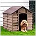 Casetta Per Cani Marrone 86x84x82 Cm In Polipropilene - Foto miniatura 1