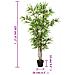 Albero Bambù Artificiale 552 Foglie 120 Cm Verde - Foto miniatura 7
