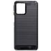 Custodia B-case Tpu Silicone Cover Case Per Motorola Moto G13 - G53 Carbon Metal Black - Foto miniatura 2