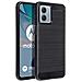 Custodia B-case Tpu Silicone Cover Case Per Motorola Moto G13 - G53 Carbon Metal Black - Foto miniatura 1