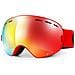 Maschera Xtrm-summit Occhiali Da Sci E Snowboard Con Cornice Rossa A Specchio - Foto miniatura 1