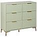 Cassettiera 6 Cassetti Verde Walcott - Foto miniatura 2