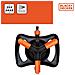 BLACK+DECKER Irrigatore per Prato Irrigazione Regolabile Giardino 3 Braccia 360? - Foto miniatura 4