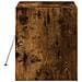 Mobile TV a Parete con Luci LED Rovere Fumo 80x31x35 cm - Foto miniatura 5