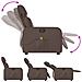 Lusso Casadino -  Poltrona Massaggiante Elettrica Marrone In Similpelle - Foto miniatura 6
