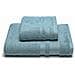 Asciugamano Con Ospite Spugnissima Soft In Cotone Colore Blu Misura Standard - Foto miniatura 2