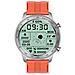Smartwatch In Silicone Mx5 - Chiamata Bluetooth E Fitness Orange - Foto miniatura 1