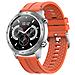 Smartwatch In Silicone Mx5 - Chiamata Bluetooth E Fitness Orange - Foto miniatura 3