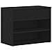 Panca Hall  in Nero Rovere 60x30x45 cm in Legno ingegnerizzato - Foto miniatura 1