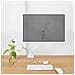 DB1334TNR-W Supporti a parete per TV 86,4 cm (34") Scrivania Bianco - Foto miniatura 3