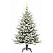 Albero di Natale artificiale preilluminato con set di palline - Foto miniatura 4