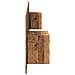 Testata con Comodino 3 pcs Legno vecchio Legno multistrato - Foto miniatura 8