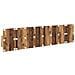 Testata con Comodino 3 pcs Legno vecchio Legno multistrato - Foto miniatura 9