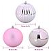 Set di Palle di Natale 15 pcs Rosa Plastica - Foto miniatura 5