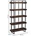 Scaffalatura In Legno E Metallo Con 5 Ripiani 90,5x34x177,5h Cm - Foto miniatura 3