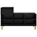 Mobile per scarpe con cassetto Rovere Nero 102 x 36 x 60 cm - Foto miniatura 6
