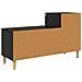 Mobile per scarpe con cassetto Rovere Nero 102 x 36 x 60 cm - Foto miniatura 8