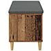 Panca per ingresso con cuscino Legno vecchio 100 x 38 x 46 cm - Foto miniatura 7