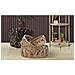 Set 3 Vassoi Fuji In Rattan Naturale — Ø 50x16, Ø 40x14, Ø 30x12 Cm - Foto miniatura 5