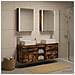 Set di mobili per il bagno 5 pcs Rovere Fumo - Foto miniatura 2