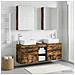 Set di mobili per il bagno 5 pcs Rovere Fumo - Foto miniatura 4