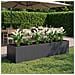 Vaso da giardino Nero 280 x 80 x 60 cm - Foto miniatura 2
