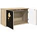 Mobile TV da Parete BREMEN 69 x 33 x 40 cm Rovere Sonoma - Foto miniatura 2