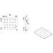 I-CASE TRAY-F600BK - Mensola per rack 19'' 345 mm Nera 4 punti - Foto miniatura 2