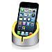 AluCup desktop stand per iPhone yellow - Foto miniatura 1