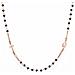 Collana In Argento 925 - Collezione Rosari - Colore Rosè - Misura Unica Rosario Girocollo - Foto miniatura 1
