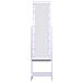 Armadio Portagioie Con Specchio Regolabile E Luci Led Bianco 36x30x136 Cm - Foto miniatura 3
