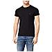 Tommy Hilfiger Core Stretch Slim Cneck Tee Maglietta, Nero (flag Nero 083), Medium Uomo - Foto miniatura 1