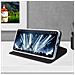 Custodia Vivo X51 5g Portafoglio Flip Funzione Supporto - Nero - Foto miniatura 3