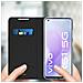 Custodia Vivo X51 5g Portafoglio Flip Funzione Supporto - Nero - Foto miniatura 5
