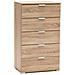Cassettiera 5 Cassetti Naturale - Foto miniatura 1