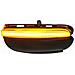Dinamico Specchio Indicatori Per Vw Golf Vi 08-08.12 Touran I 10-05.15 Nero - Foto miniatura 2