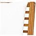 Panca Da Giardino 114,5 Cm Con Cuscino Crema In Legno Di Acacia - Foto miniatura 4