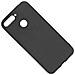 Custodia Tpu Silicone Cover Soft-case Per Huawei Y6 Prime (2018) Black - Foto miniatura 1