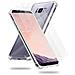 Custodia E 2x Vetro Di Protezione Temperato Compatibile Con Samsung Galaxy S8 Plus In Transparente - Coperchio Protettivo Ibrido Con Bordo In Silicone Tpu E Retro In Vetro Acrilico - Foto miniatura 1