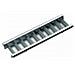 Modulo Schermo Ottica Lamellare Metallizzato Easy Dark Light 286x80mm - A1008m - Foto miniatura 1