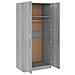 Armadio Grigio Sonoma 80x52x180 Cm In Legno Multistrato - Foto miniatura 7