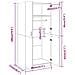 Armadio Grigio Sonoma 80x52x180 Cm In Legno Multistrato - Foto miniatura 10