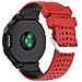 Cinturino Per Orologio In Silicone Garmin Forerunner 220, 230, 235, 630, 620, 735xt, Approach Red - Foto miniatura 6
