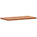 Piano Tavolo 80x40x2,5cm Rettangolare Legno Massello Di Faggio - Foto miniatura 3
