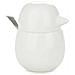 Sugar Bowl Birdie Porcelain - With Spoon - Foto miniatura 1