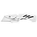 Coltello A Serramanico 31-003482 Grigio Metallo Acciaio Inossidabile - Foto miniatura 1